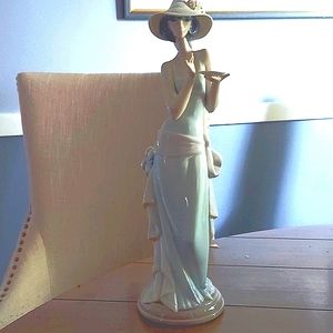Lladro porcelain woman